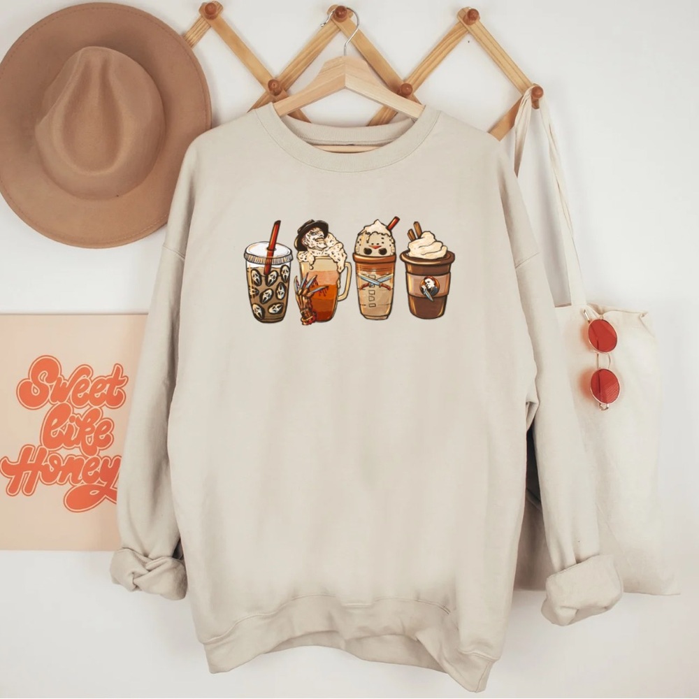 Horror Coffee Sweatshirt